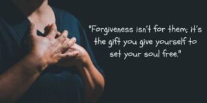 importance of forgiveness in emotional healing